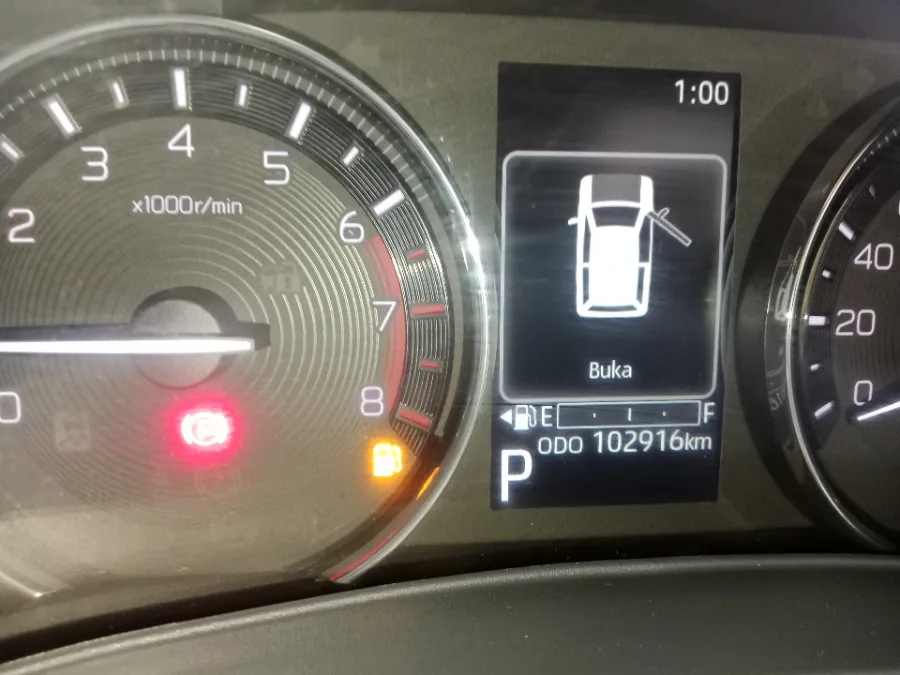 Foto Mobil Bekas Odometer Toyota Avanza 1.5 G tahun 2022