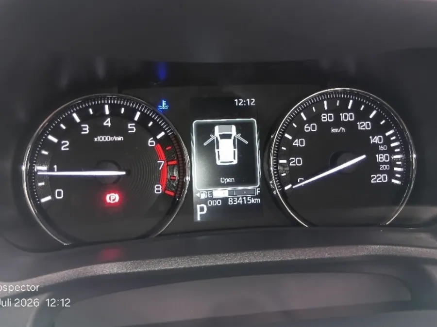 Foto Mobil Bekas Odometer Toyota Avanza 1.5 G tahun 2022
