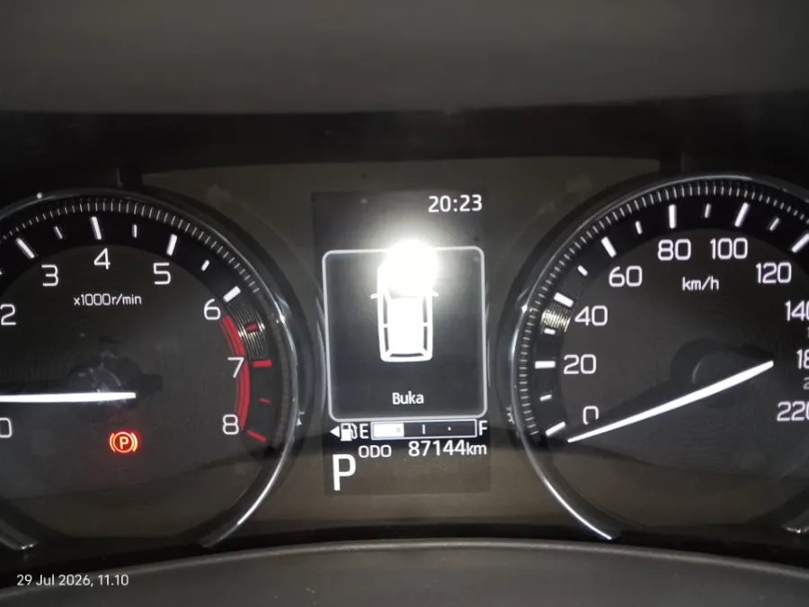 Foto Mobil Bekas Odometer Toyota Avanza 1.5 G tahun 2022