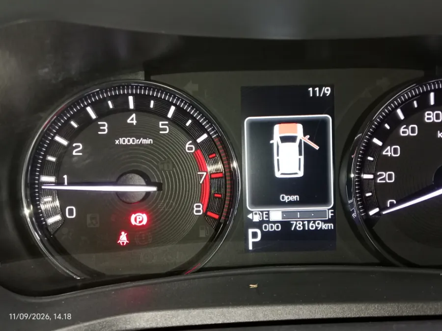 Foto Mobil Bekas Odometer Toyota Avanza 1.5 G tahun 2022
