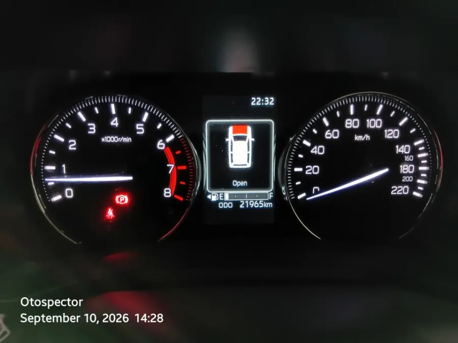 Foto Mobil Bekas Odometer Toyota Avanza 1.5 G tahun 2022
