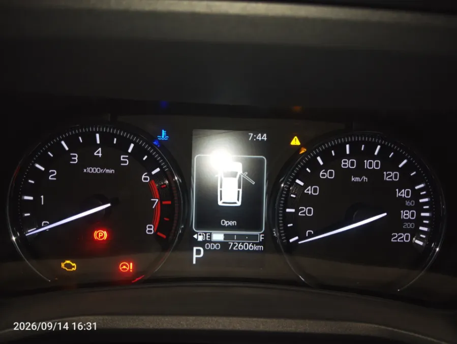 Foto Mobil Bekas Odometer Toyota Avanza 1.5 G tahun 2022