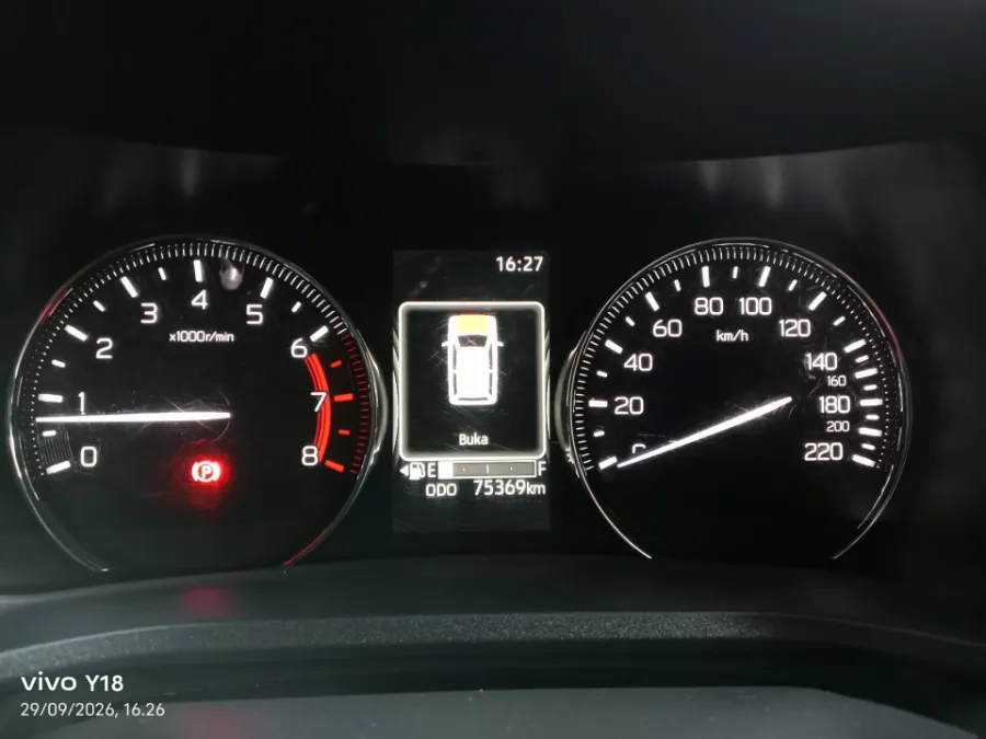 Foto Mobil Bekas Odometer Toyota Avanza 1.5 G tahun 2022