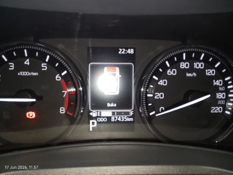 Foto Mobil Bekas Odometer Toyota Avanza 1.5 G tahun 2023