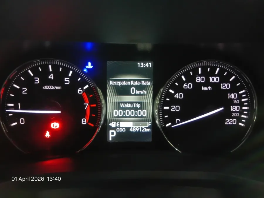 Foto Mobil Bekas Odometer Toyota Avanza 1.5 G tahun 2024