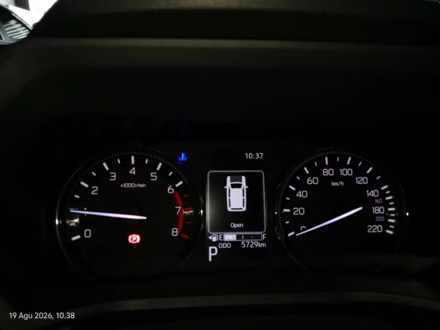 Foto Mobil Bekas Odometer Toyota Avanza 1.5 G tahun 2024