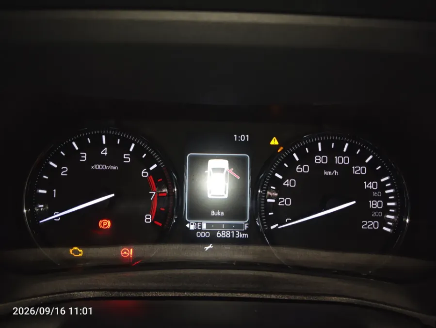 Foto Mobil Bekas Odometer Toyota Avanza 1.5 G tahun 2024