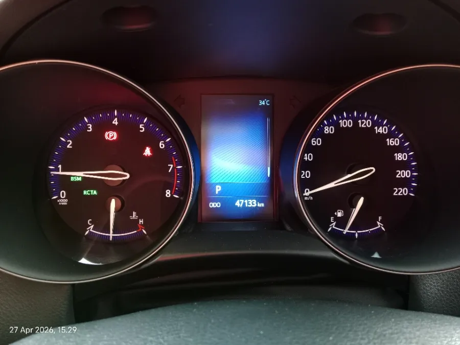 Foto Mobil Bekas Odometer Toyota C-HR 1.8 tahun 2018