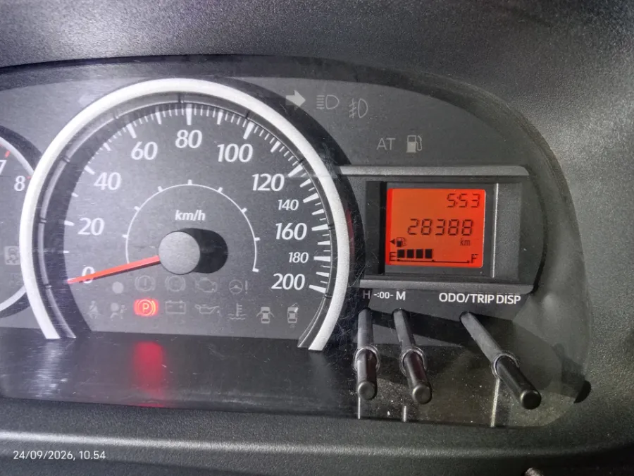 Foto Mobil Bekas Odometer Toyota Calya 1.2 E tahun 2024