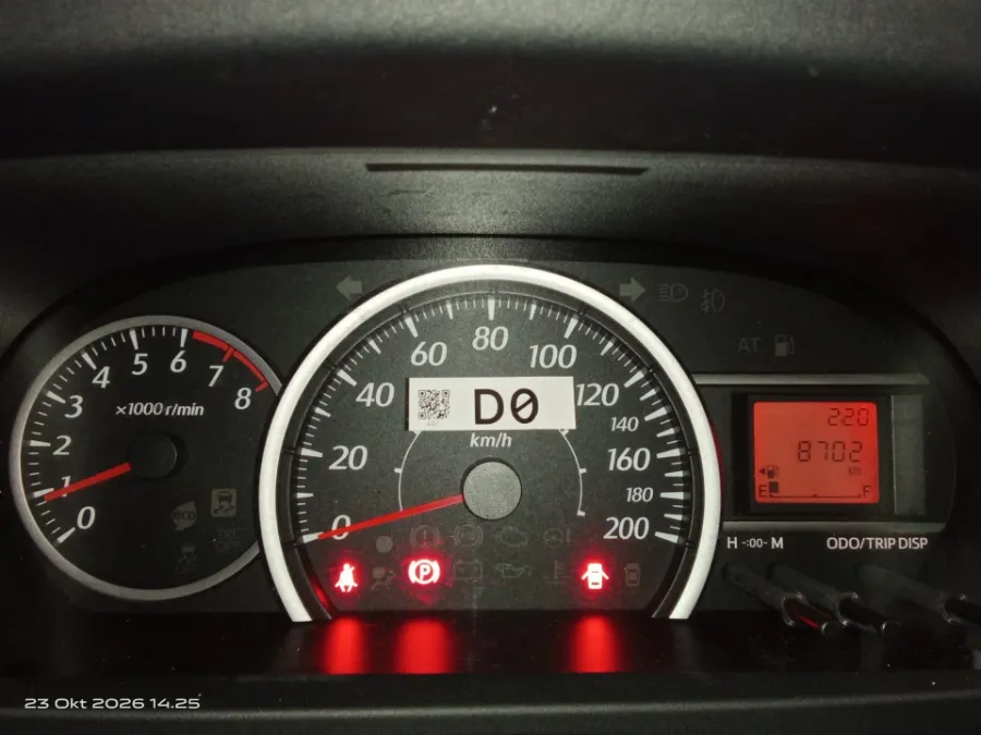 Foto Mobil Bekas Odometer Toyota Calya 1.2 E tahun 2024