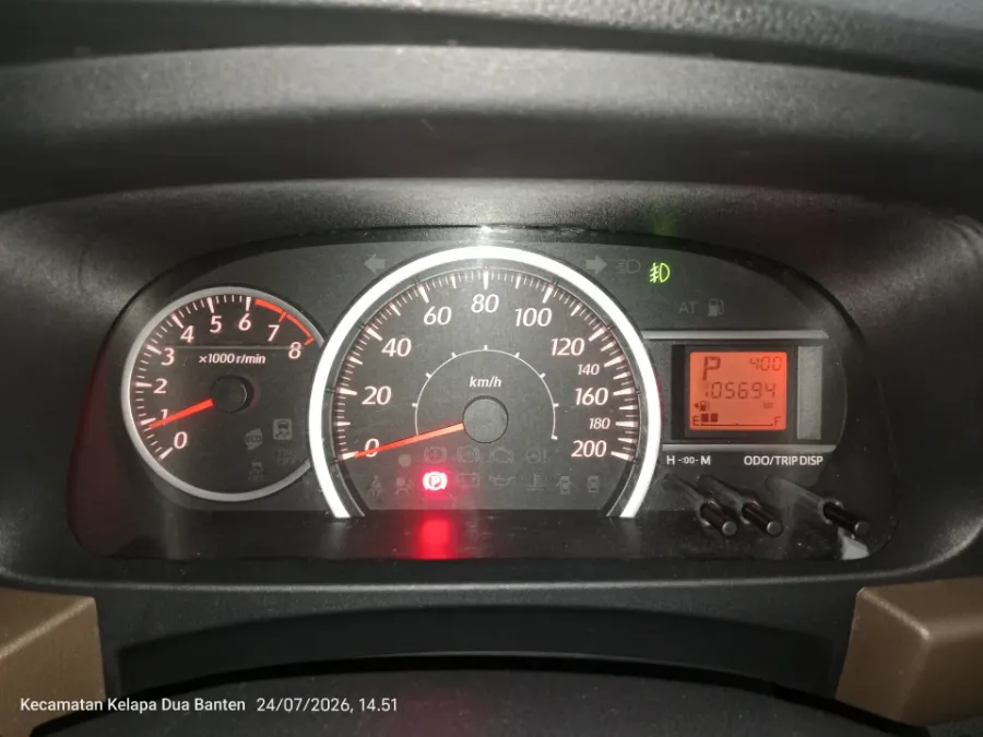 Foto Mobil Bekas Odometer Toyota Calya 1.2 G tahun 2017