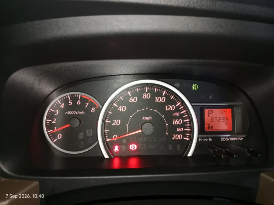 Foto Mobil Bekas Odometer Toyota Calya 1.2 G tahun 2017