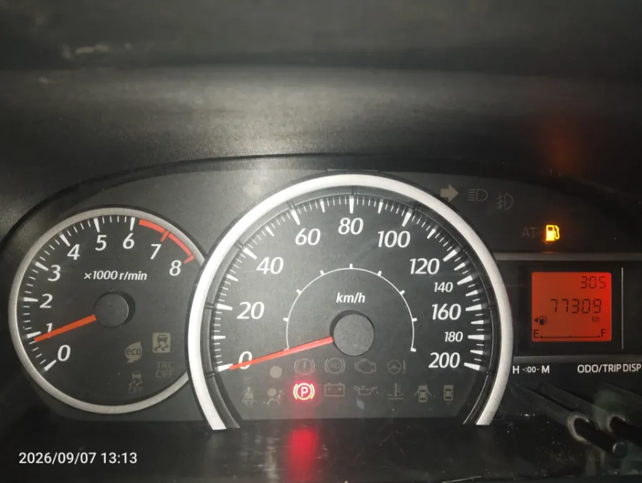 Foto Mobil Bekas Odometer Toyota Calya 1.2 G tahun 2017