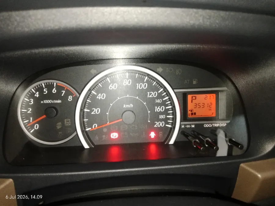 Foto Mobil Bekas Odometer Toyota Calya 1.2 G tahun 2018