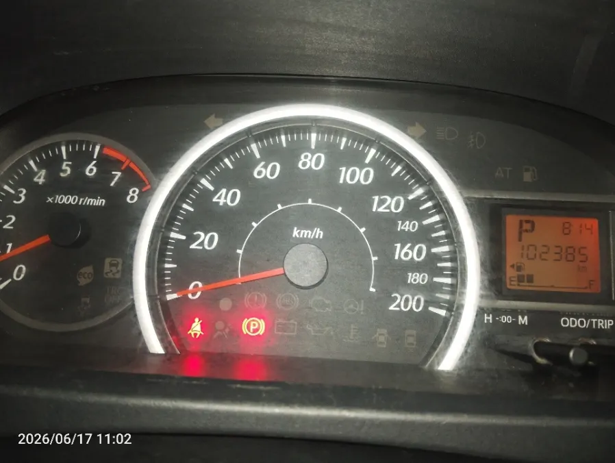 Foto Mobil Bekas Odometer Toyota Calya 1.2 G tahun 2018