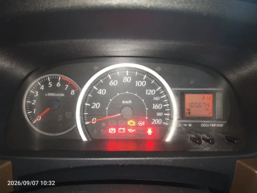 Foto Mobil Bekas Odometer Toyota Calya 1.2 G tahun 2018