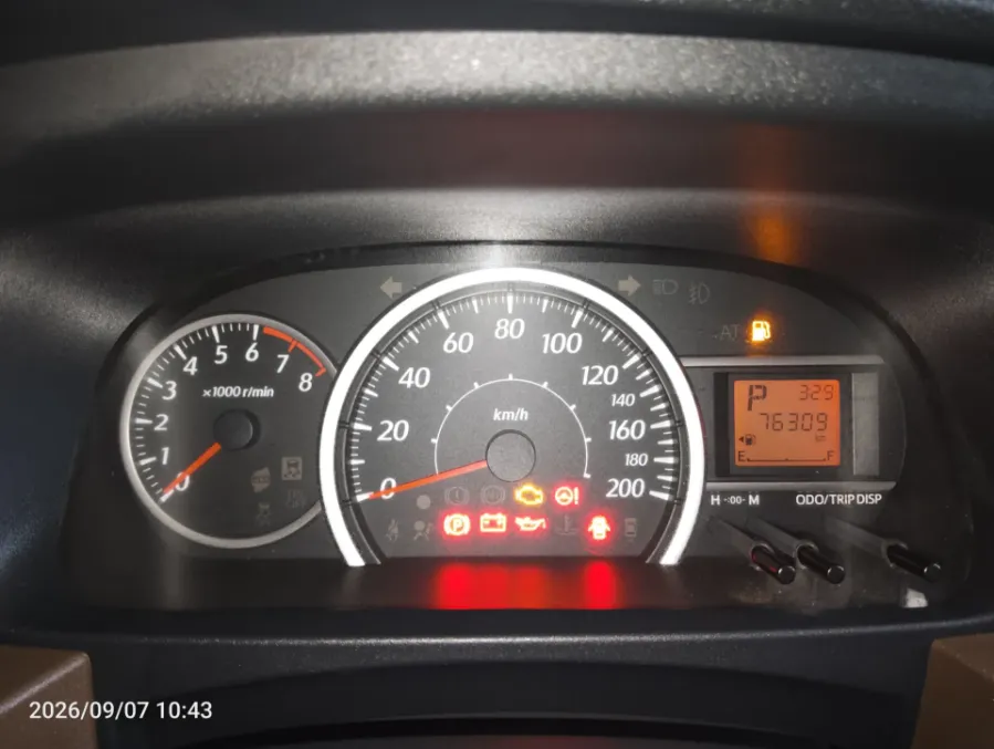 Foto Mobil Bekas Odometer Toyota Calya 1.2 G tahun 2018