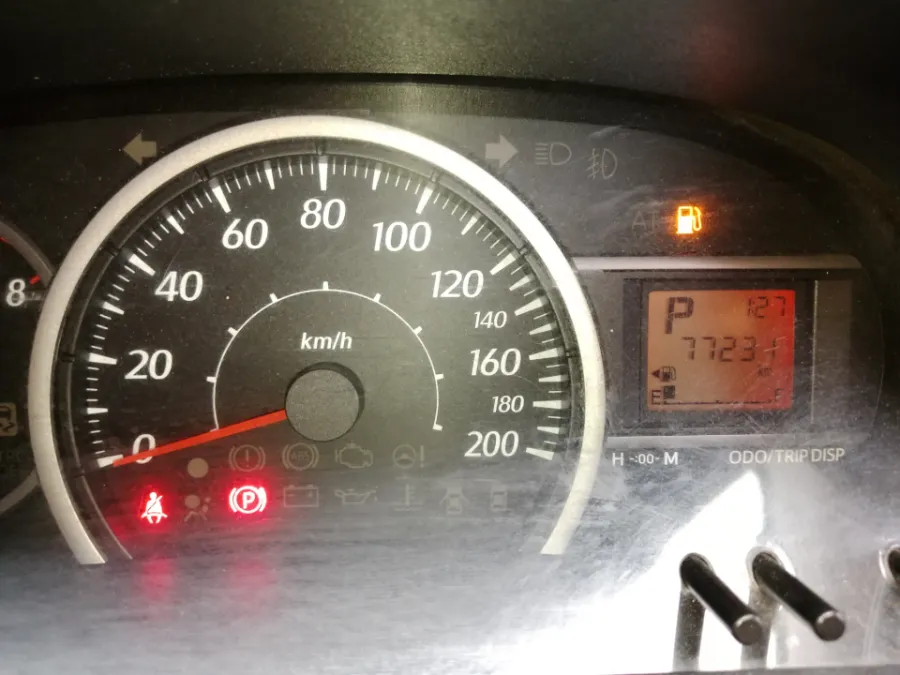 Foto Mobil Bekas Odometer Toyota Calya 1.2 G tahun 2019
