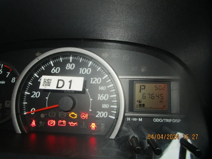 Foto Mobil Bekas Odometer Toyota Calya 1.2 G tahun 2019