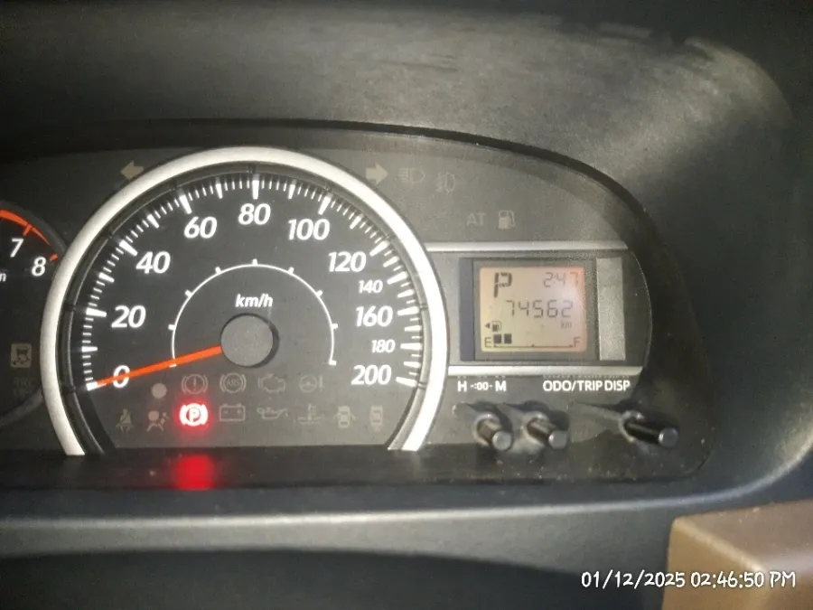 Foto Mobil Bekas Odometer Toyota Calya 1.2 G tahun 2019