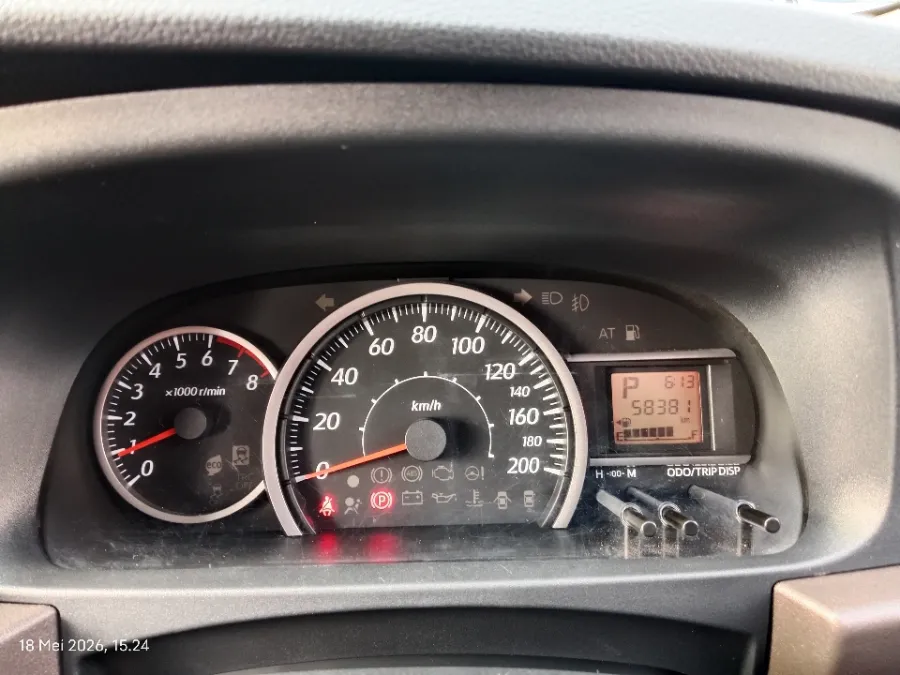 Foto Mobil Bekas Odometer Toyota Calya 1.2 G tahun 2019