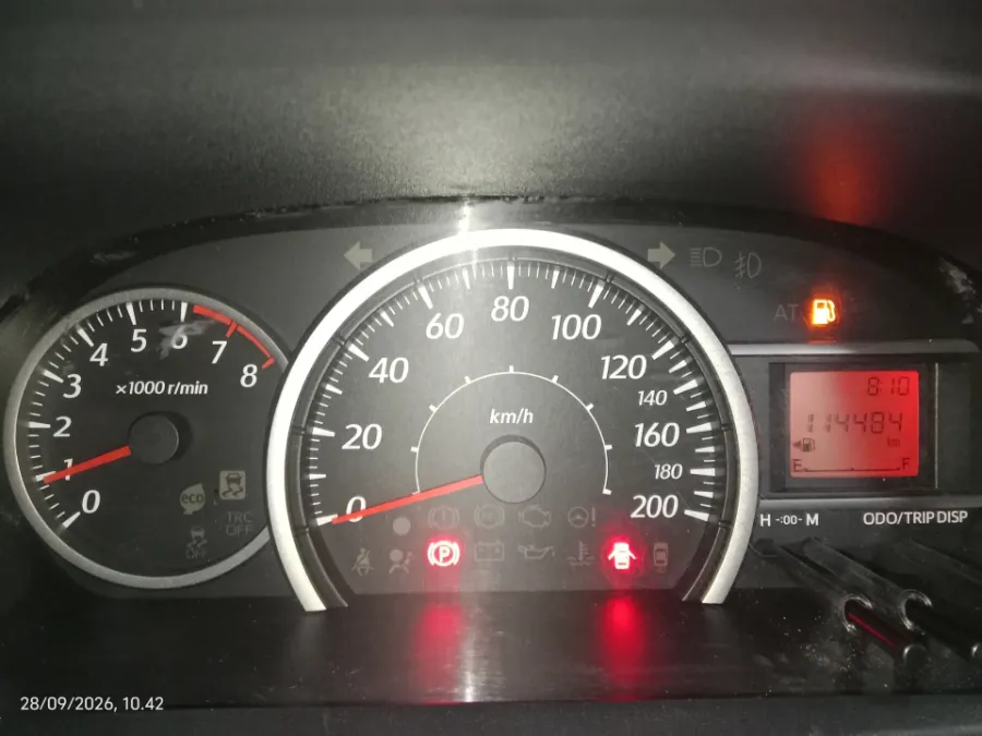 Foto Mobil Bekas Odometer Toyota Calya 1.2 G tahun 2019