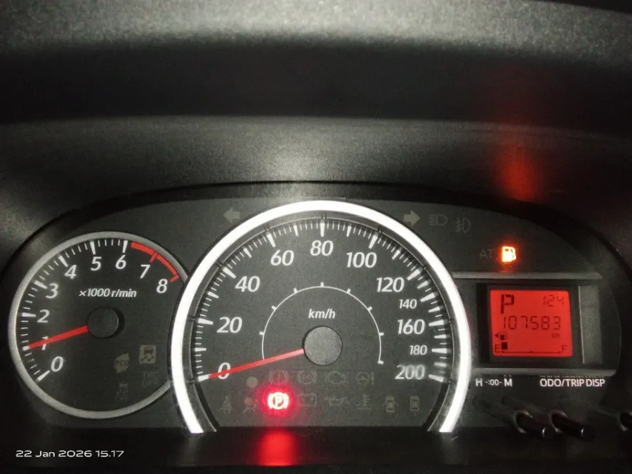 Foto Mobil Bekas Odometer Toyota Calya 1.2 G tahun 2020