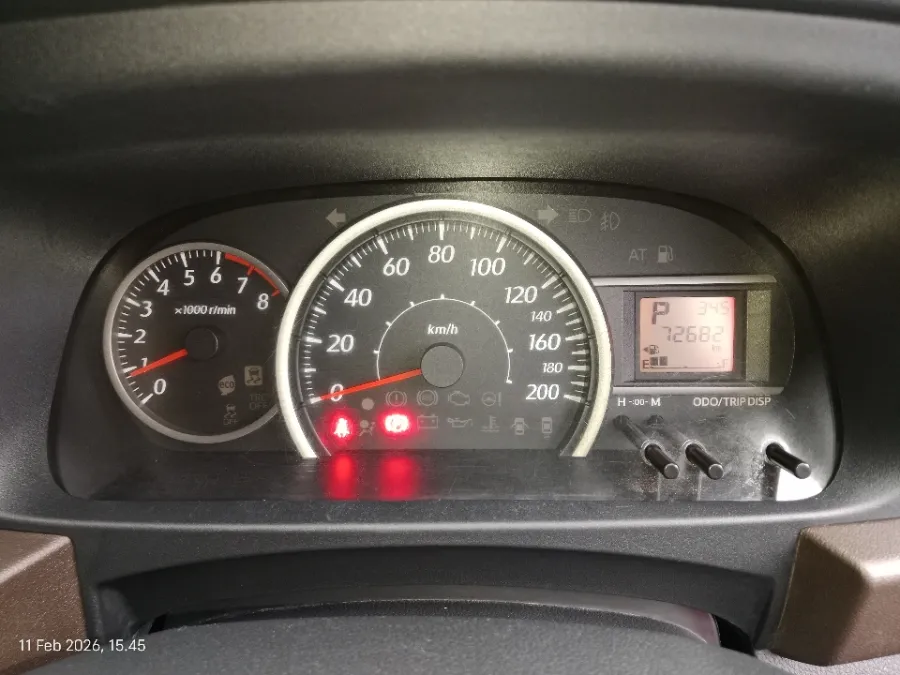 Foto Mobil Bekas Odometer Toyota Calya 1.2 G tahun 2020
