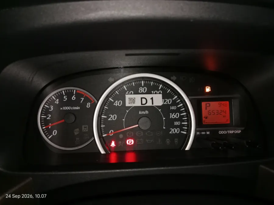 Foto Mobil Bekas Odometer Toyota Calya 1.2 G tahun 2021