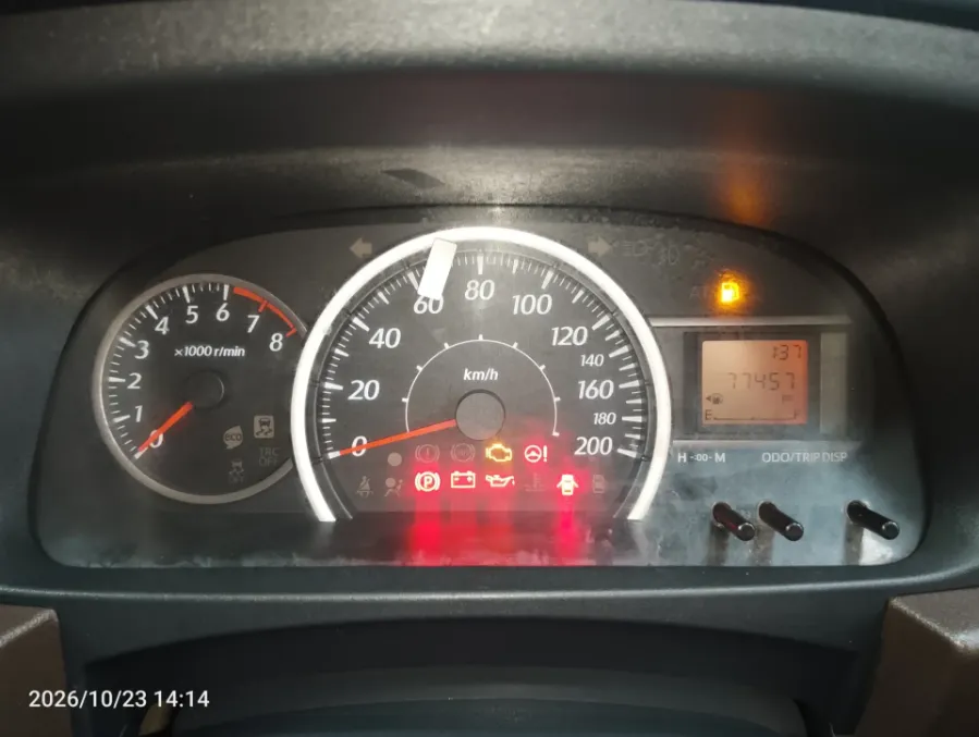 Foto Mobil Bekas Odometer Toyota Calya 1.2 G tahun 2021