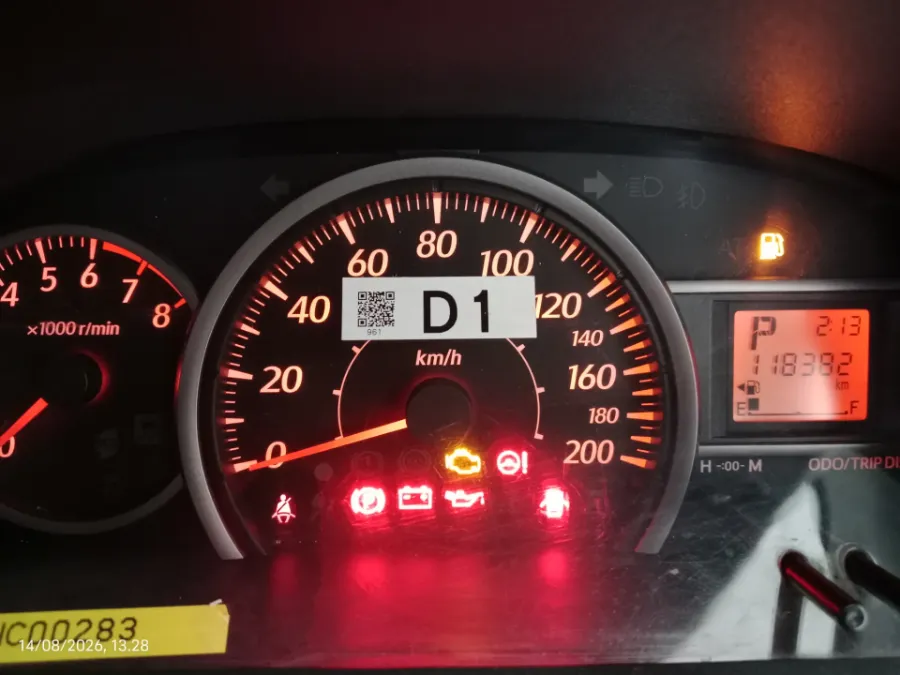 Foto Mobil Bekas Odometer Toyota Calya 1.2 G tahun 2022