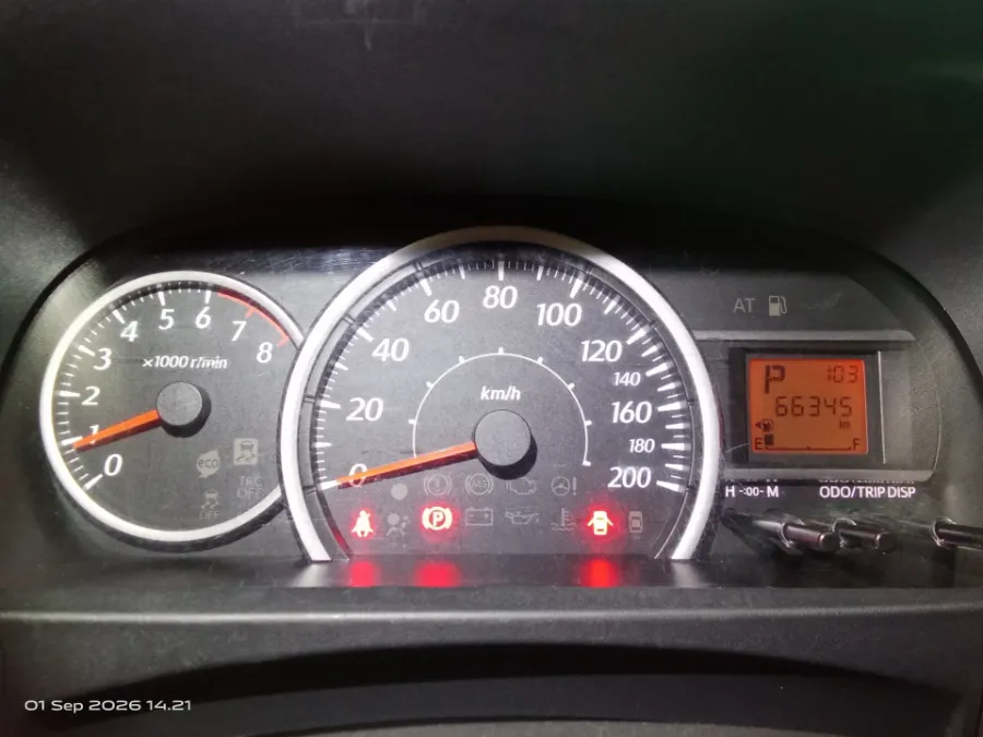 Foto Mobil Bekas Odometer Toyota Calya 1.2 G tahun 2022