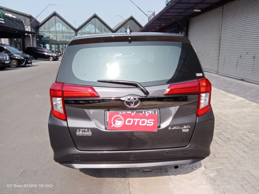 Foto Mobil Bekas Tampak Belakang Toyota Calya 1.2 G tahun 2022