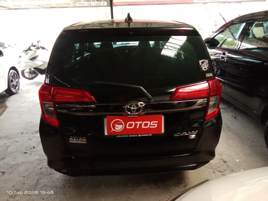 Foto Mobil Bekas Tampak Belakang Toyota Calya 1.2 G tahun 2022