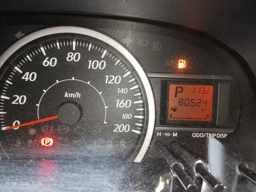Foto Mobil Bekas Odometer Toyota Calya 1.2 G tahun 2023