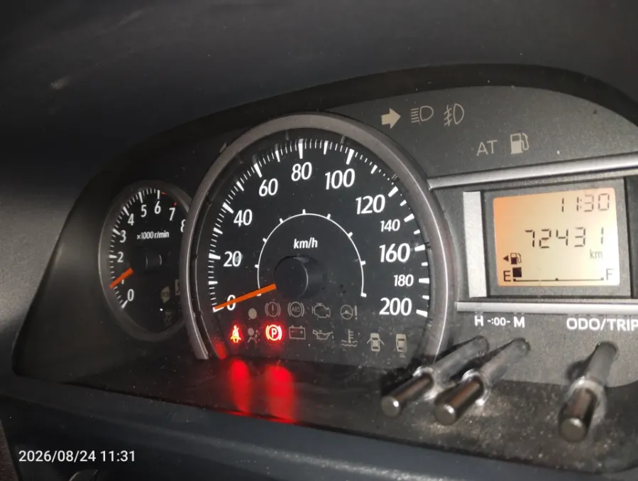 Foto Mobil Bekas Odometer Toyota Calya 1.2 G tahun 2023