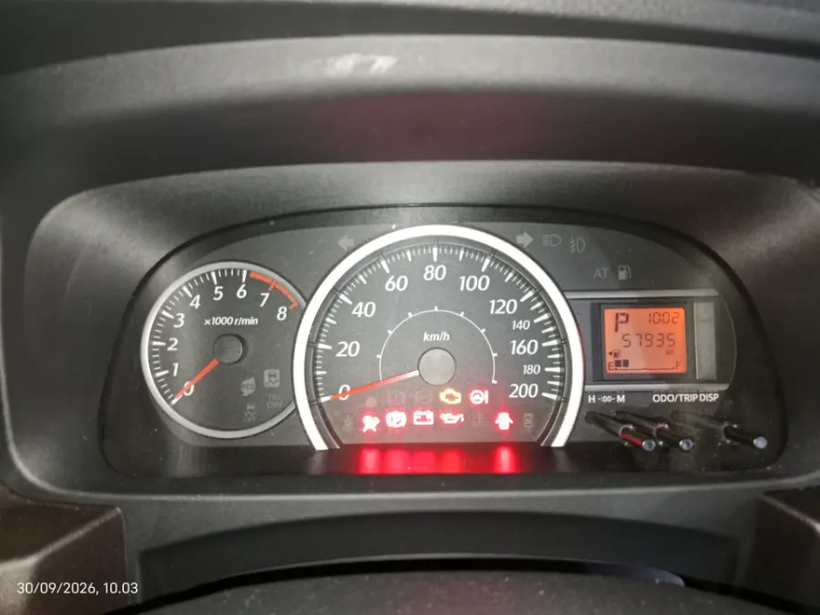 Foto Mobil Bekas Odometer Toyota Calya 1.2 G tahun 2024