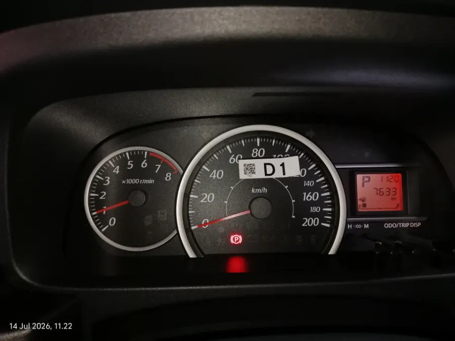 Foto Mobil Bekas Odometer Toyota Calya 1.2 G tahun 2025