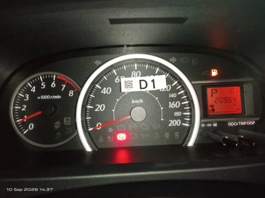 Foto Mobil Bekas Odometer Toyota Calya 1.2 G tahun 2025