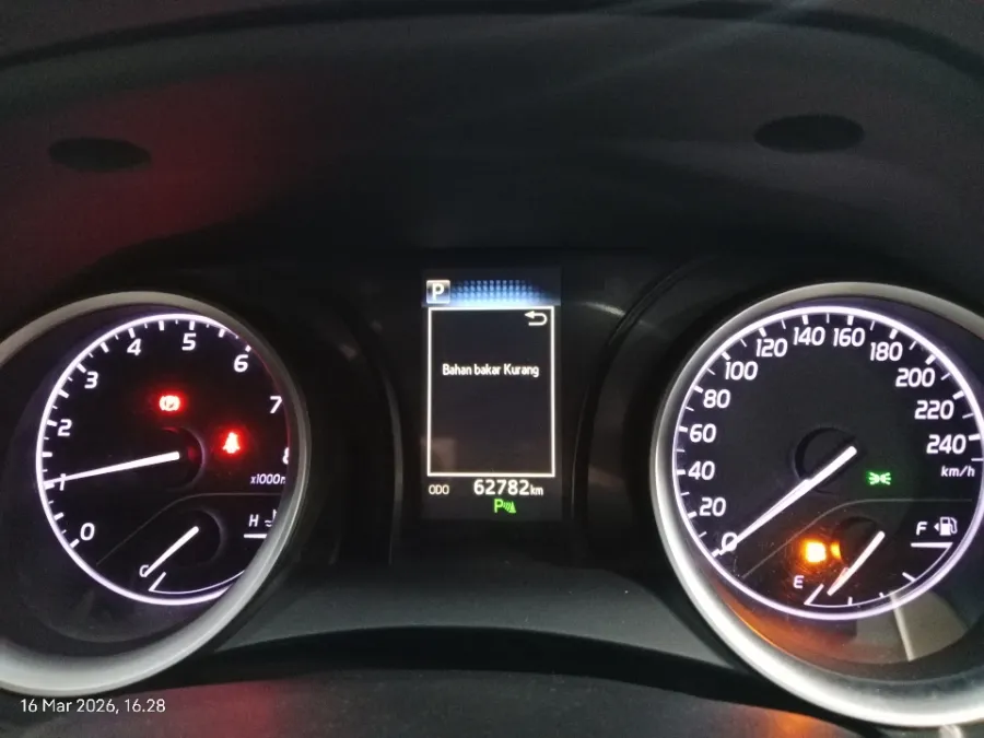 Foto Mobil Bekas Odometer Toyota Camry 2.5 V tahun 2019