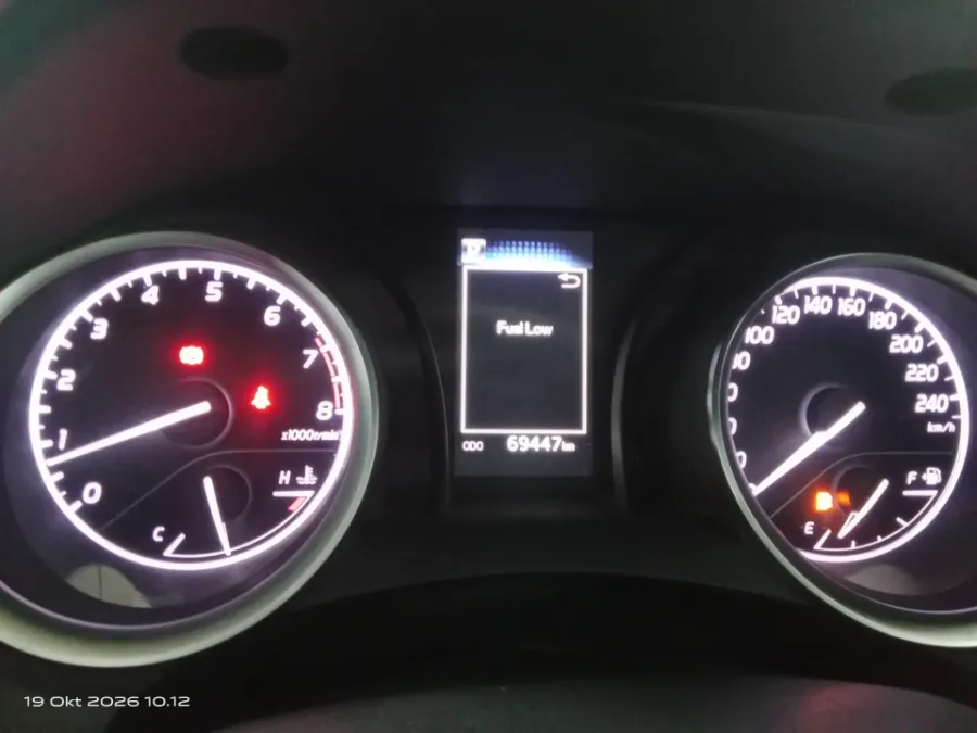Foto Mobil Bekas Odometer Toyota Camry 2.5 V tahun 2021