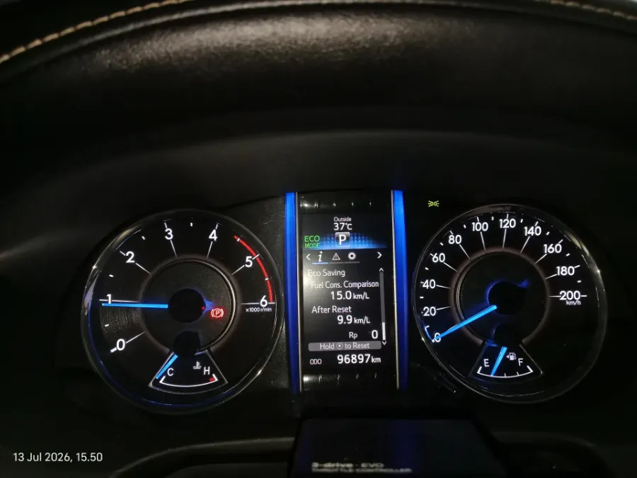 Foto Mobil Bekas Odometer Toyota Fortuner 2.4 4X2 VRZ tahun 2016