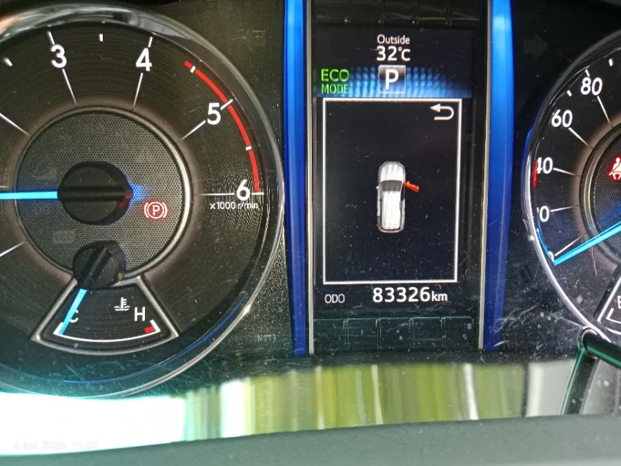 Foto Mobil Bekas Odometer Toyota Fortuner 2.4 4X2 VRZ tahun 2016