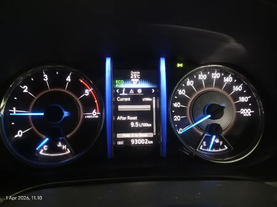 Foto Mobil Bekas Odometer Toyota Fortuner 2.4 4X2 VRZ tahun 2017