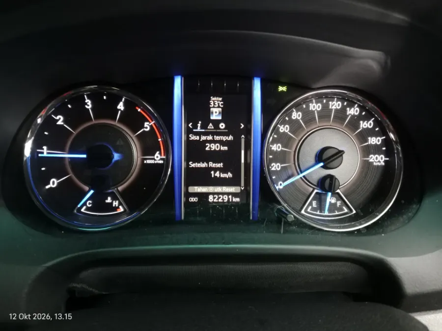 Foto Mobil Bekas Odometer Toyota Fortuner 2.4 4X2 VRZ tahun 2017