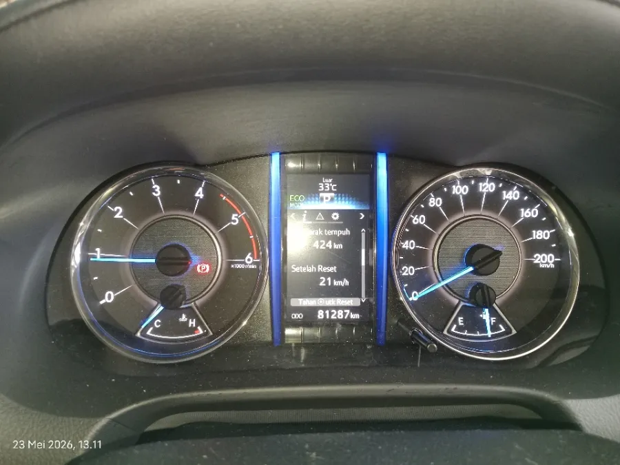 Foto Mobil Bekas Odometer Toyota Fortuner 2.4 4X2 VRZ tahun 2018