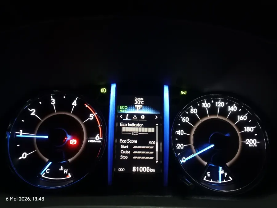 Foto Mobil Bekas Odometer Toyota Fortuner 2.4 4X2 VRZ tahun 2018