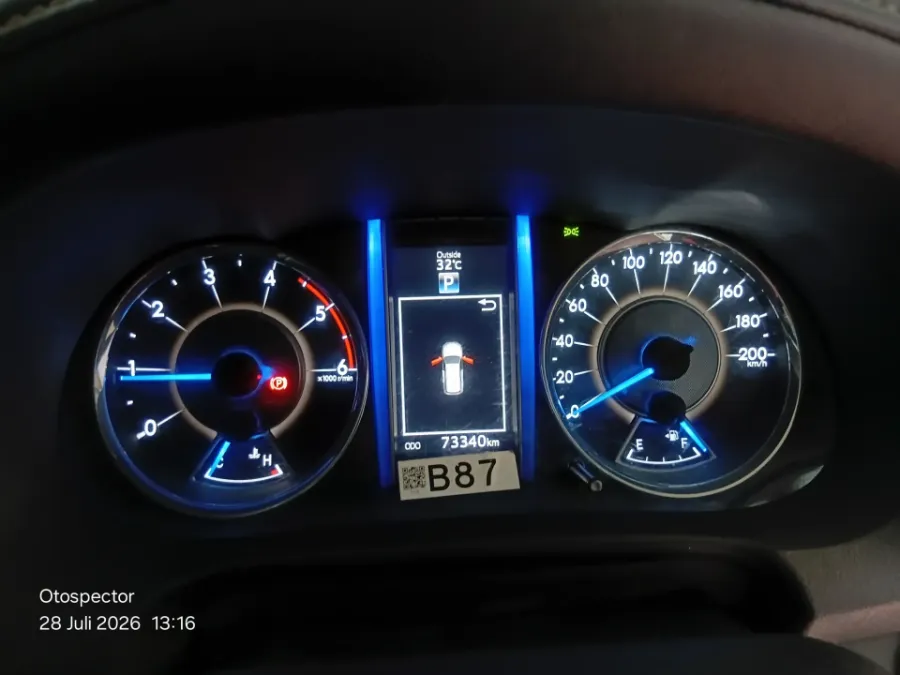 Foto Mobil Bekas Odometer Toyota Fortuner 2.4 4X2 VRZ tahun 2018