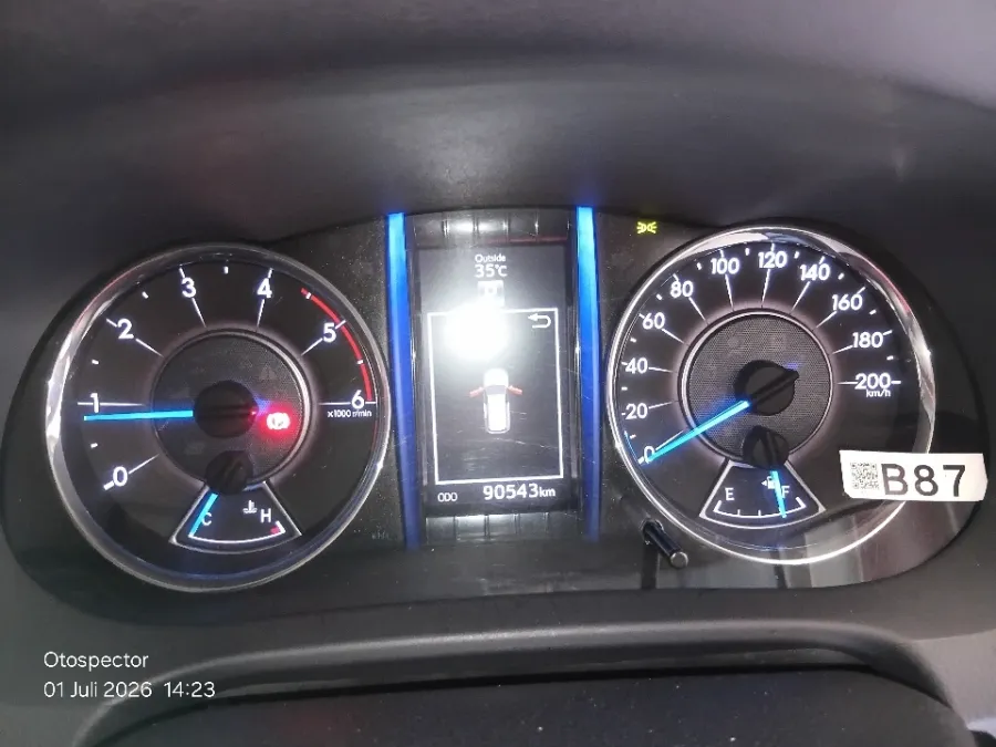 Foto Mobil Bekas Odometer Toyota Fortuner 2.4 4X2 VRZ tahun 2019