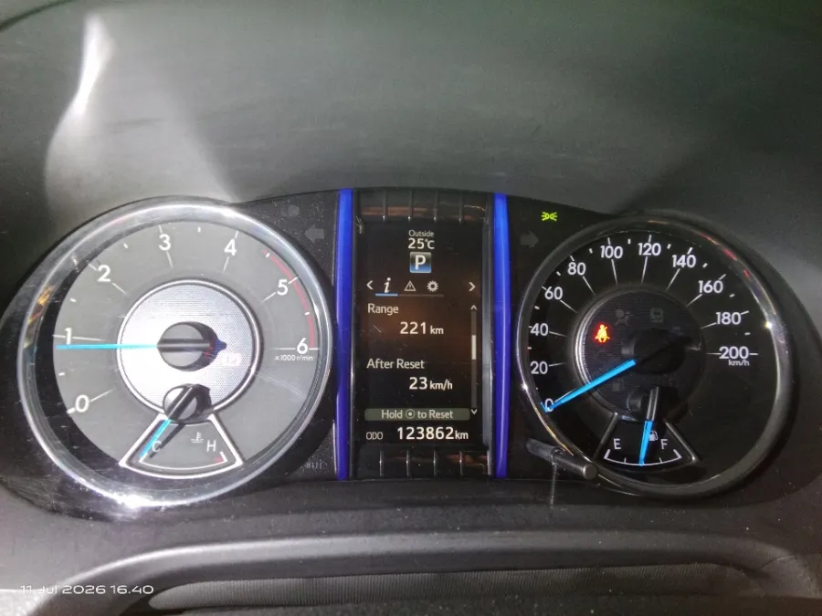 Foto Mobil Bekas Odometer Toyota Fortuner 2.4 4X2 VRZ tahun 2019